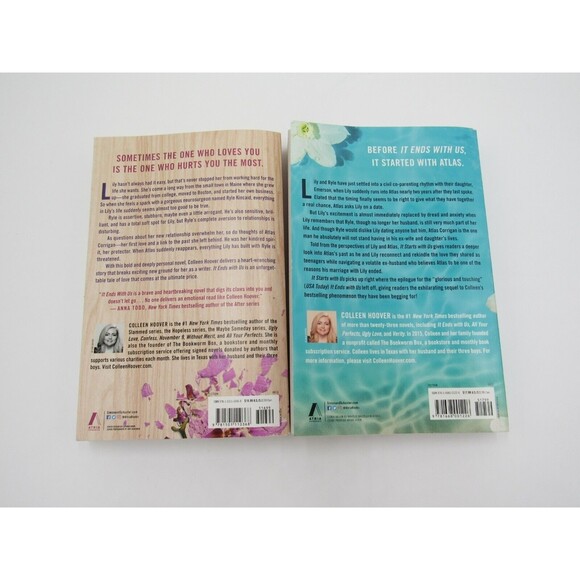 It Ends With Us & It Starts With Us By Colleen Hoover 2 Books Collection Set - Picture 5 of 6